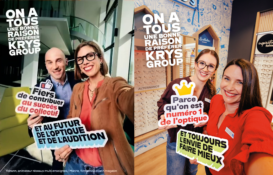 La marque employeur Krys Group incarnée par ses équipes
