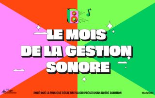 Agi-Son organise la 14e édition du mois de la gestion sonore