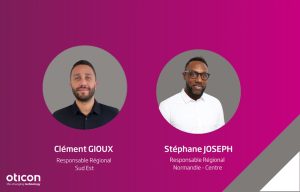 Stéphane Joseph et Clément Gioux intègrent l’équipe commerciale d’Oticon