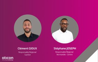 Stéphane Joseph et Clément Gioux intègrent l’équipe commerciale d’Oticon