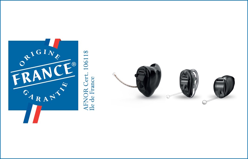 De nouveaux intras certifiés Origine France Garantie chez Starkey