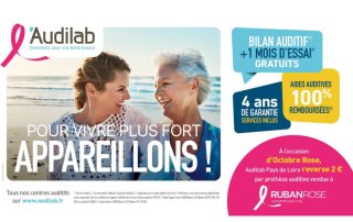 Audilab Pays de Loire s’engage pour Octobre rose