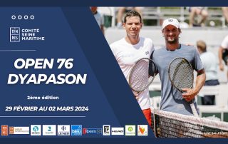 Tennis sourds et malentendants : 2e édition de l’Open 76 Dyapason