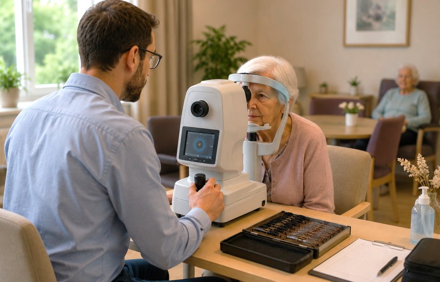 Les opticiens ont désormais l’autorisation d’intervenir dans les Ehpad