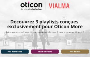 Un partenariat musical entre Oticon et la plateforme de streaming Vialma
