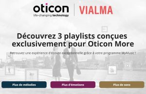 Un partenariat musical entre Oticon et la plateforme de streaming Vialma