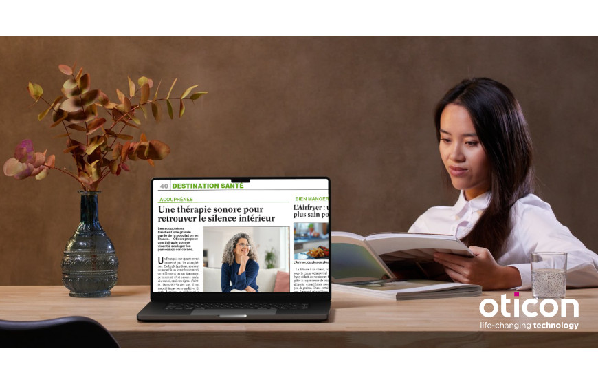 Oticon dresse le bilan de son opération de communication sur Tinnitus SoundSupport