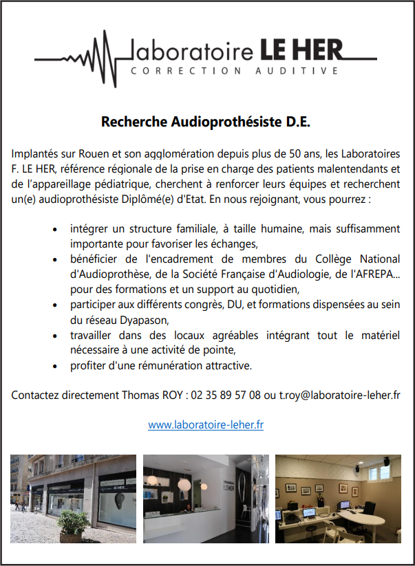 Audioprothésiste H/F