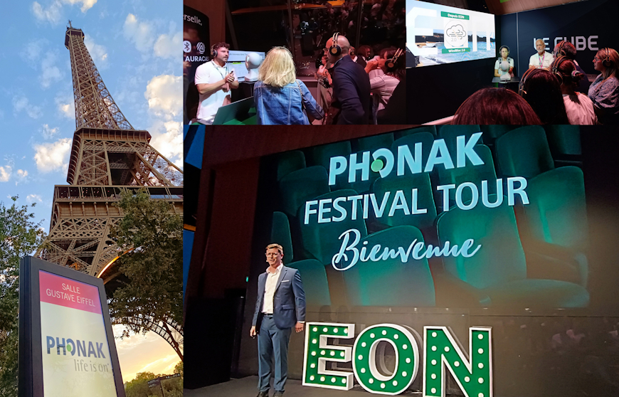 Lancement au sommet pour Phonak Eon à Paris