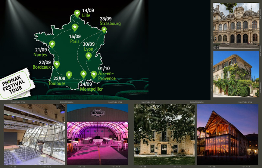 Phonak ouvre les inscriptions pour ses rendez-vous dans des lieux d’exception