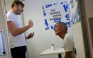Près de 2 000 tests audio réalisés par Krys sur les Tours de France Hommes et Femmes