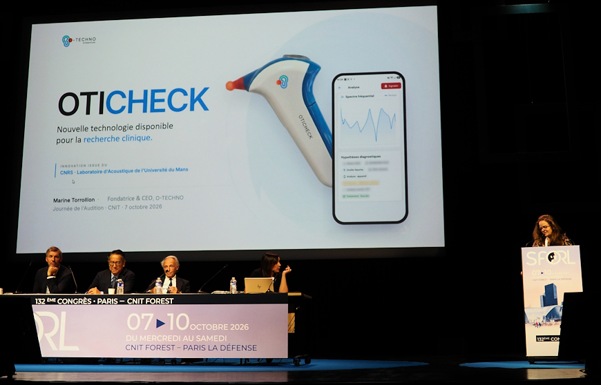 La SFORL et la Fondation pour l’audition couronnent Oticheck