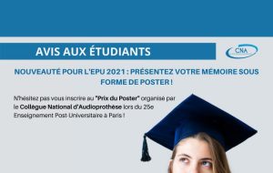 Le CNA annonce son “Prix du poster”, nouveauté de l’EPU 2021