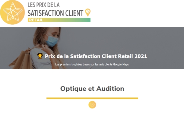 2 enseignes d’audio sur le podium des 1ers Prix de la satisfaction Client Retail