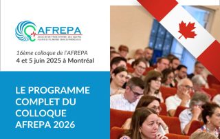 Découvrez le programme du colloque de l’Afrépa à Montréal
