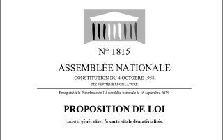 La généralisation de la carte Vitale dématérialisée est dans les tuyaux