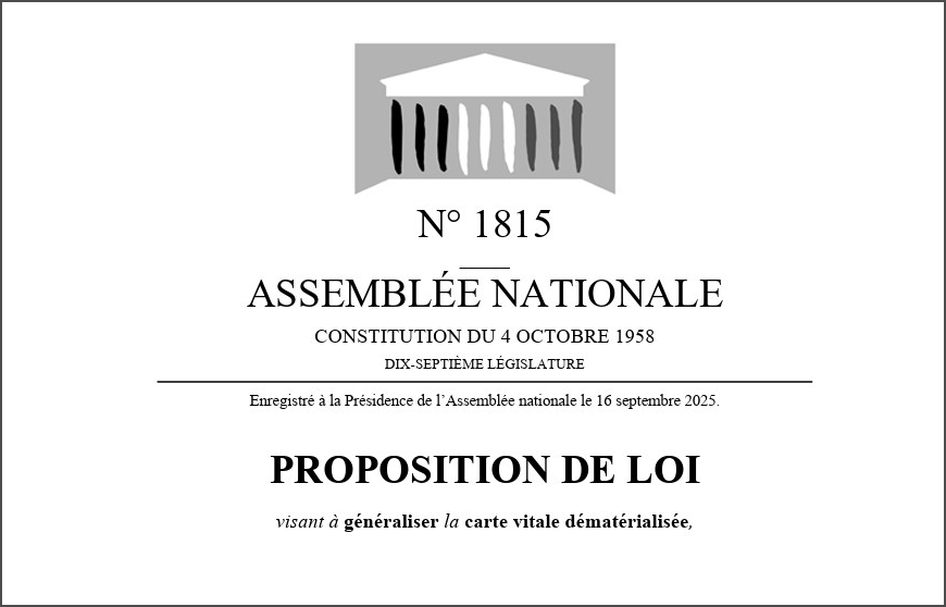 La généralisation de la carte Vitale dématérialisée est dans les tuyaux