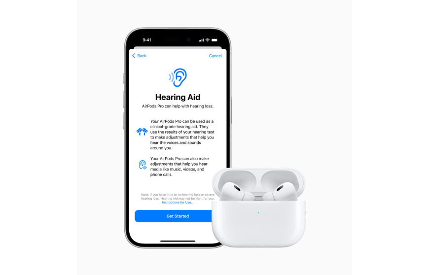 Que vaut la fonction d’aide auditive des AirPods Pro 2