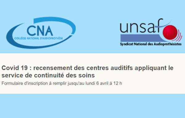 L’Unsaf et le CNA lancent un recensement des centres assurant la continuité des soins