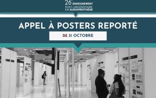 Report de la date de soumission des posters à l’EPU