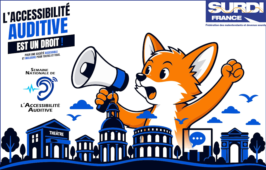 Accessibilité auditive : SurdiFrance mobilise ses associations du 5 au 11 octobre