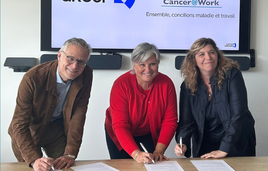 Krys Group signe la charte Cancer@Work
