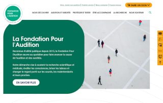 Un nouveau site pour la Fondation pour l’audition