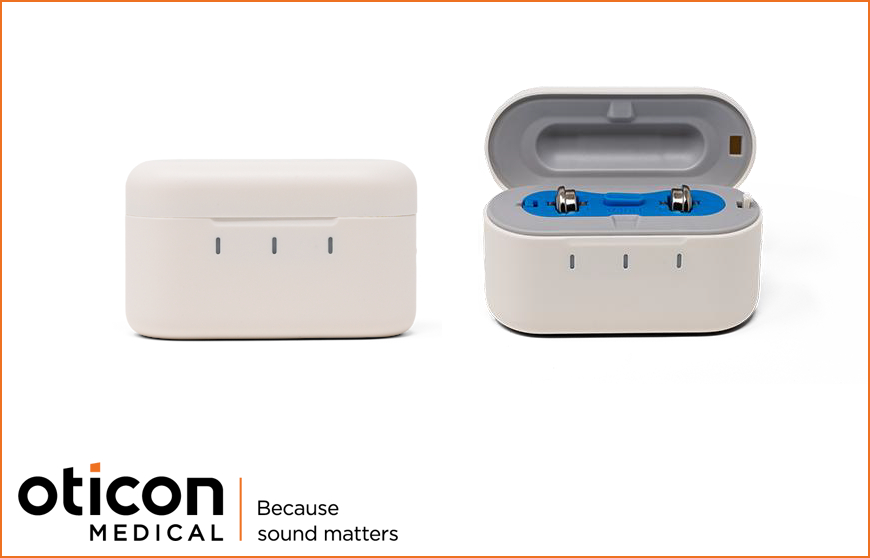 Un premier chargeur de batteries pour les processeurs Ponto 5 d’Oticon Medical