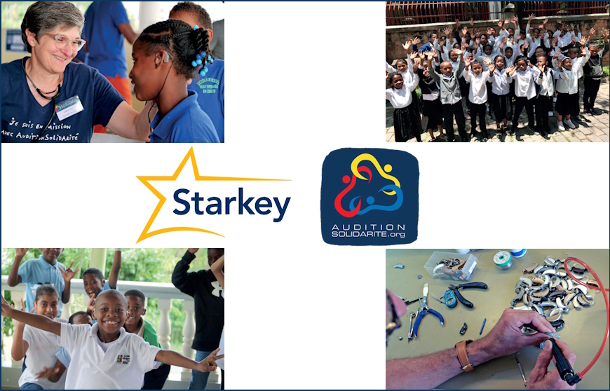 Starkey officiellement mécène d’AuditionSolidarité