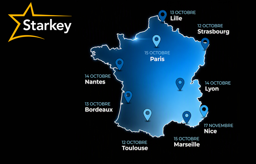 Starkey repart en tournée pour “Définir l’avenir de l’audition”