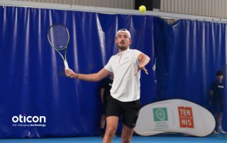 Un collaborateur Oticon qualifié pour les finales de tennis sourds et malentendants