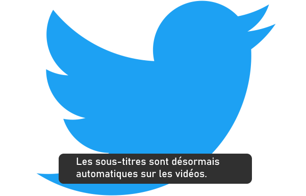 Twitter permet le sous-titrage automatique des vidéos pour favoriser l’accessibilité