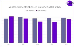 L’année a démarré par une embellie pour les ventes en volumes aussi