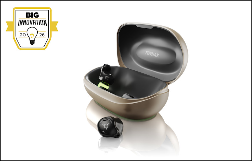 Phonak Virto R Infinio distingué aux BIG Innovation Awards 2026 