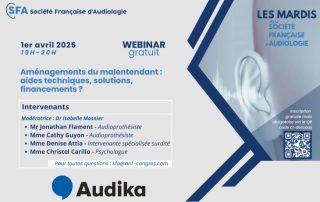 Webinaire de la SFA sur les aménagements à proposer aux malentendants, J-7