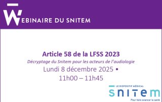 Un webinaire du Snitem sur la dissociation pour les professionnels de l’audition
