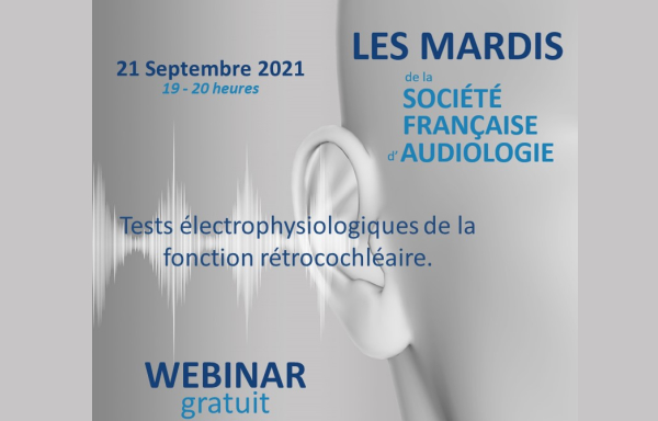 Les mardis de la SFA reprennent avec un webinaire sur les tests électrophysiologiques