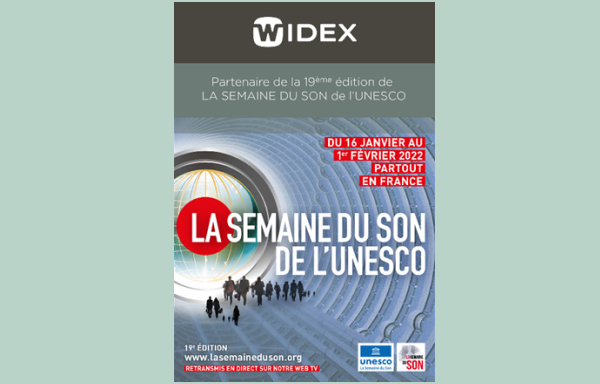 Widex devient partenaire de la 19e Semaine du son