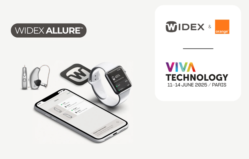 Widex se donne de la visibilité avec Orange au salon VivaTech Paris