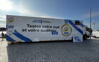Krys a réalisé plus 1 800 dépistages auditifs sur le Tour de France 