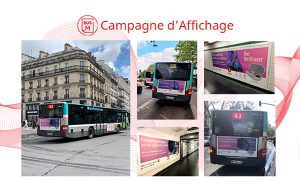 La 1ère vague de la campagne bus et métro de Signia a généré plus de 160 millions de contacts