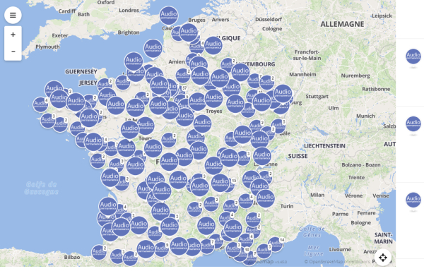 Le recensement des centres assurant des permanences